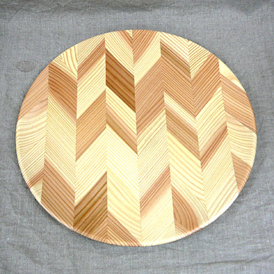 木のお皿（大）　3,465円