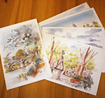 古山拓 水彩画集「ランズエンドからの手紙」