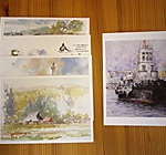 古山拓 水彩画集「広瀬川 小さな旅」