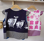 肩フリル「み」スモッグ