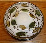 掻きおとし四寸皿